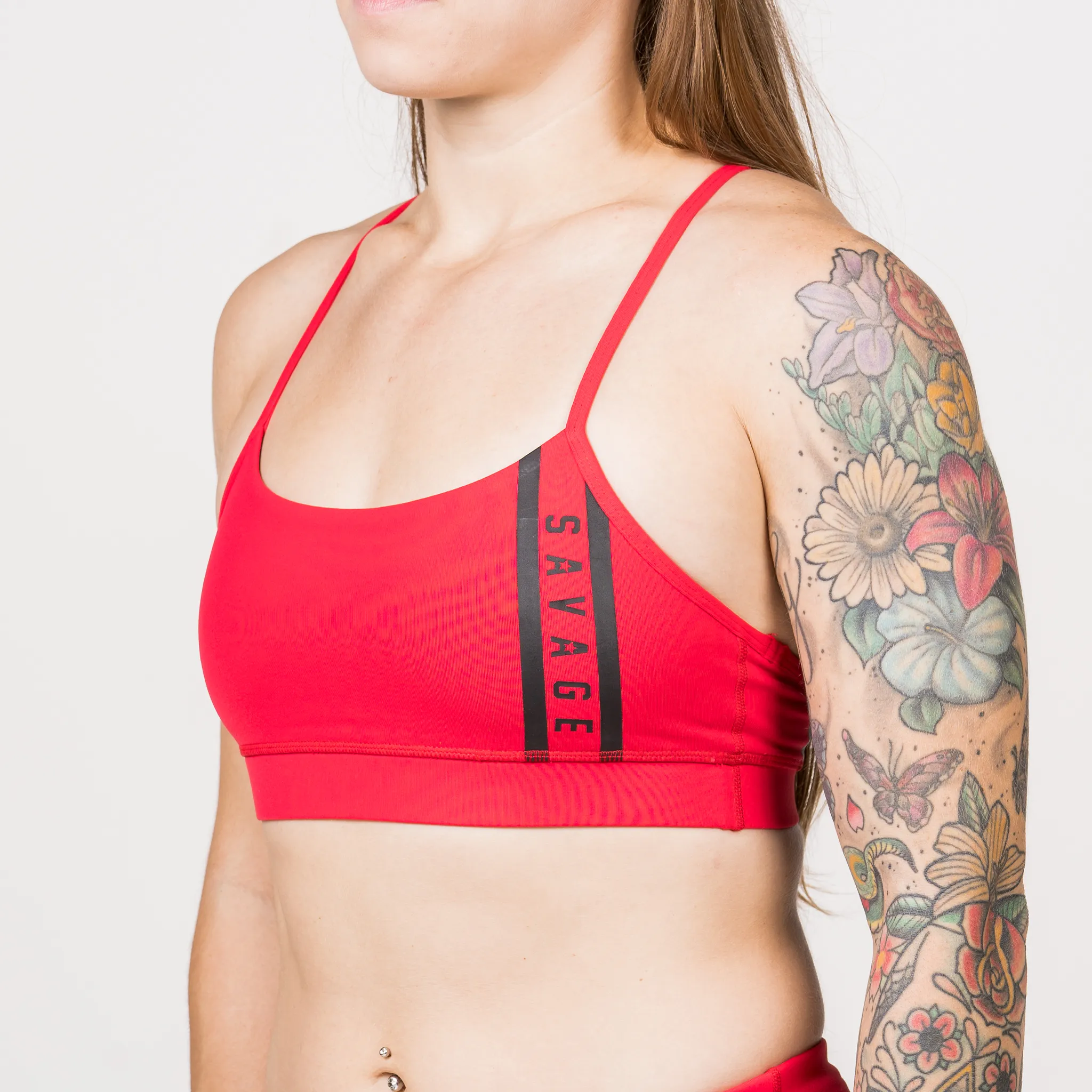 Sports Bra - Viper Squad - Red sold by Savage Barbell product image thumbnail 3