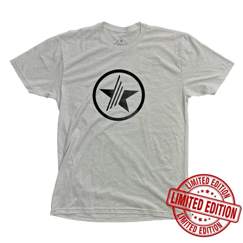 Men's T-shirt - Limited Edition - American Savage - Sand sold by Savage Barbell
