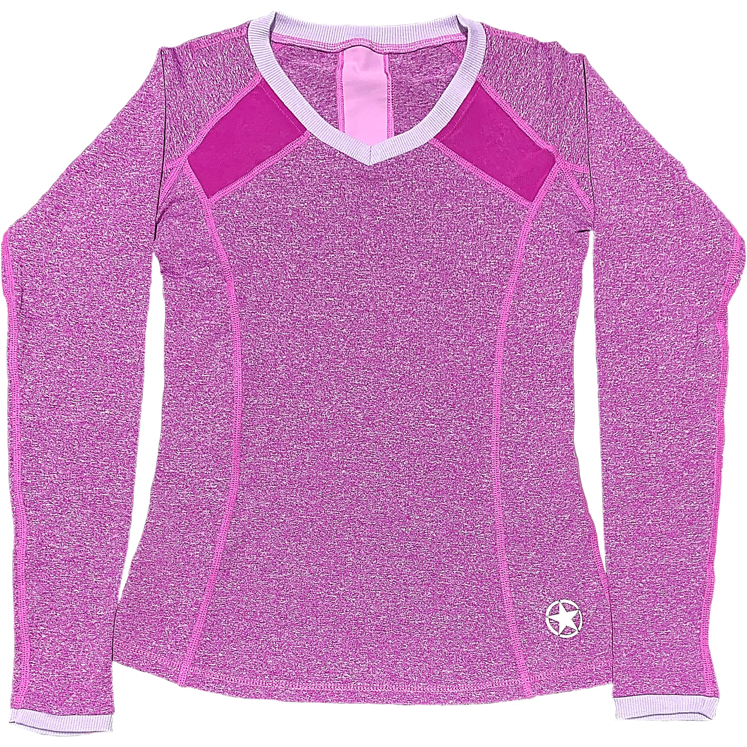 Long Sleeve Active Top - Lilac sold by Savage Barbell