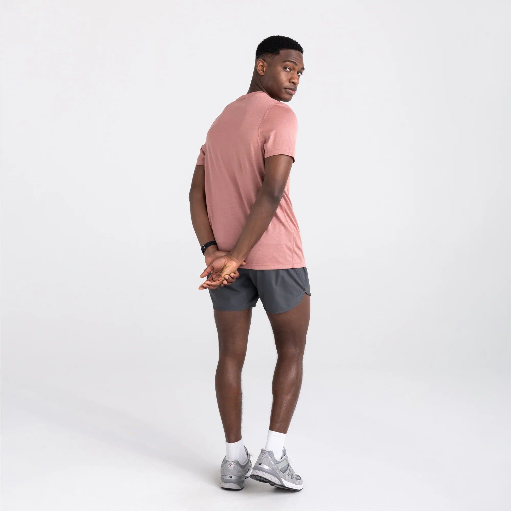 Hightail 2N1 Shorts 5" - Graphite sold by SAXX Underwear product image thumbnail 4