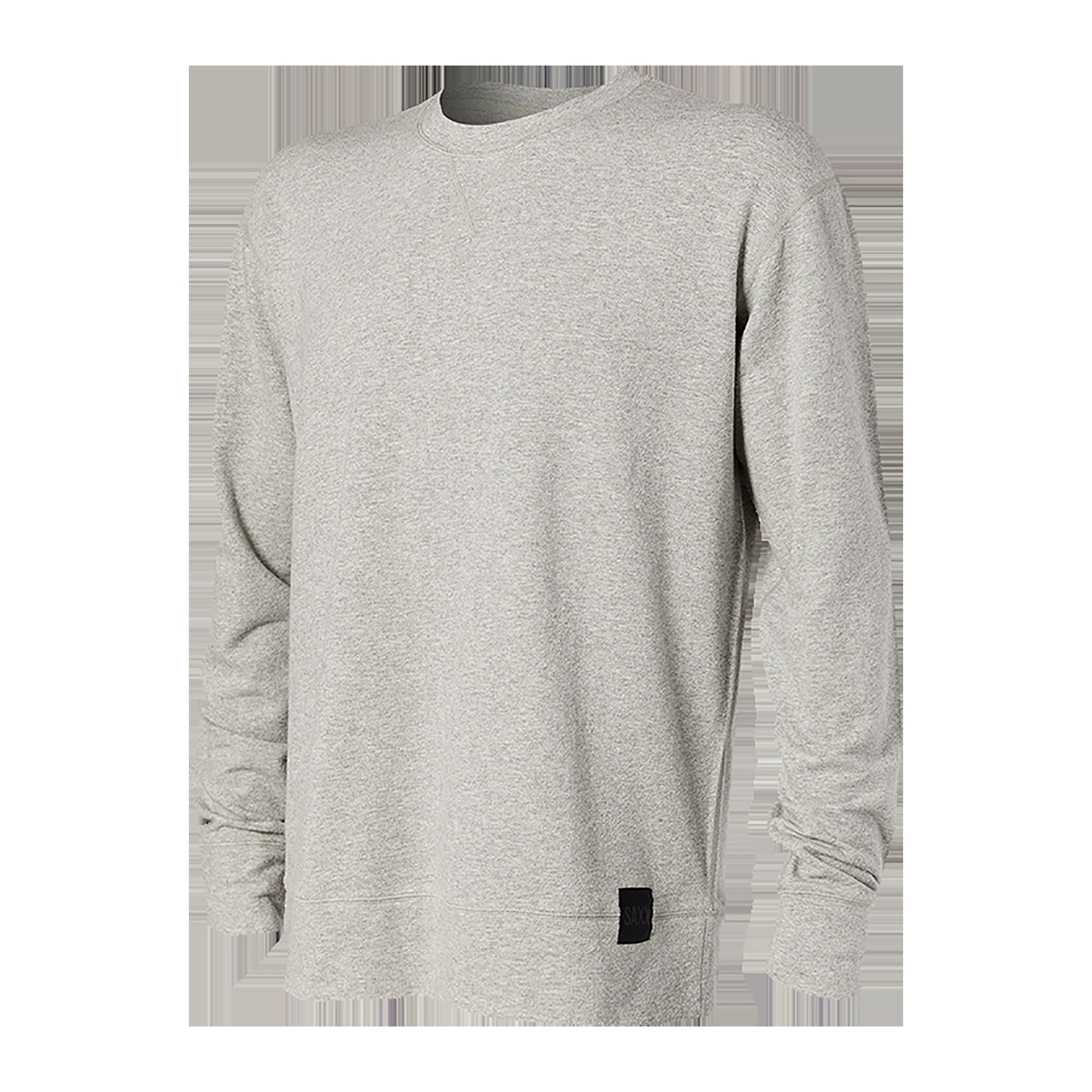 3Six Five LS Crew - Ash Grey Heather sold by SAXX Underwear