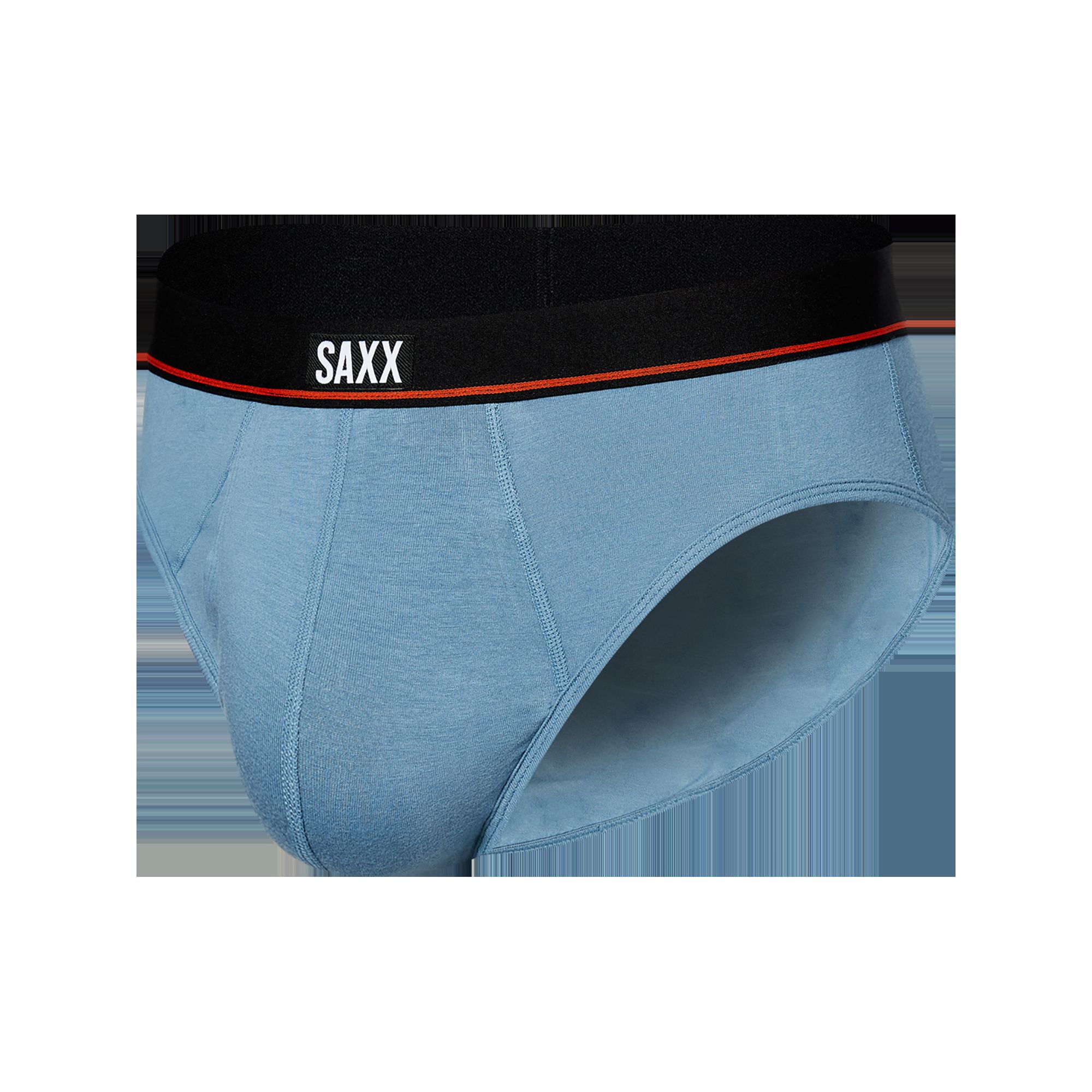 Non-Stop Stretch Cotton Brief - Slate sold by SAXX Underwear