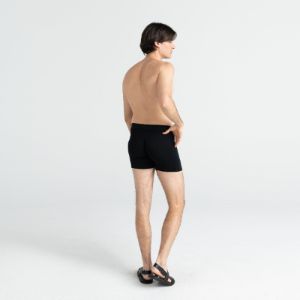 Ultra Boxer Brief - Black/Black sold by SAXX Underwear