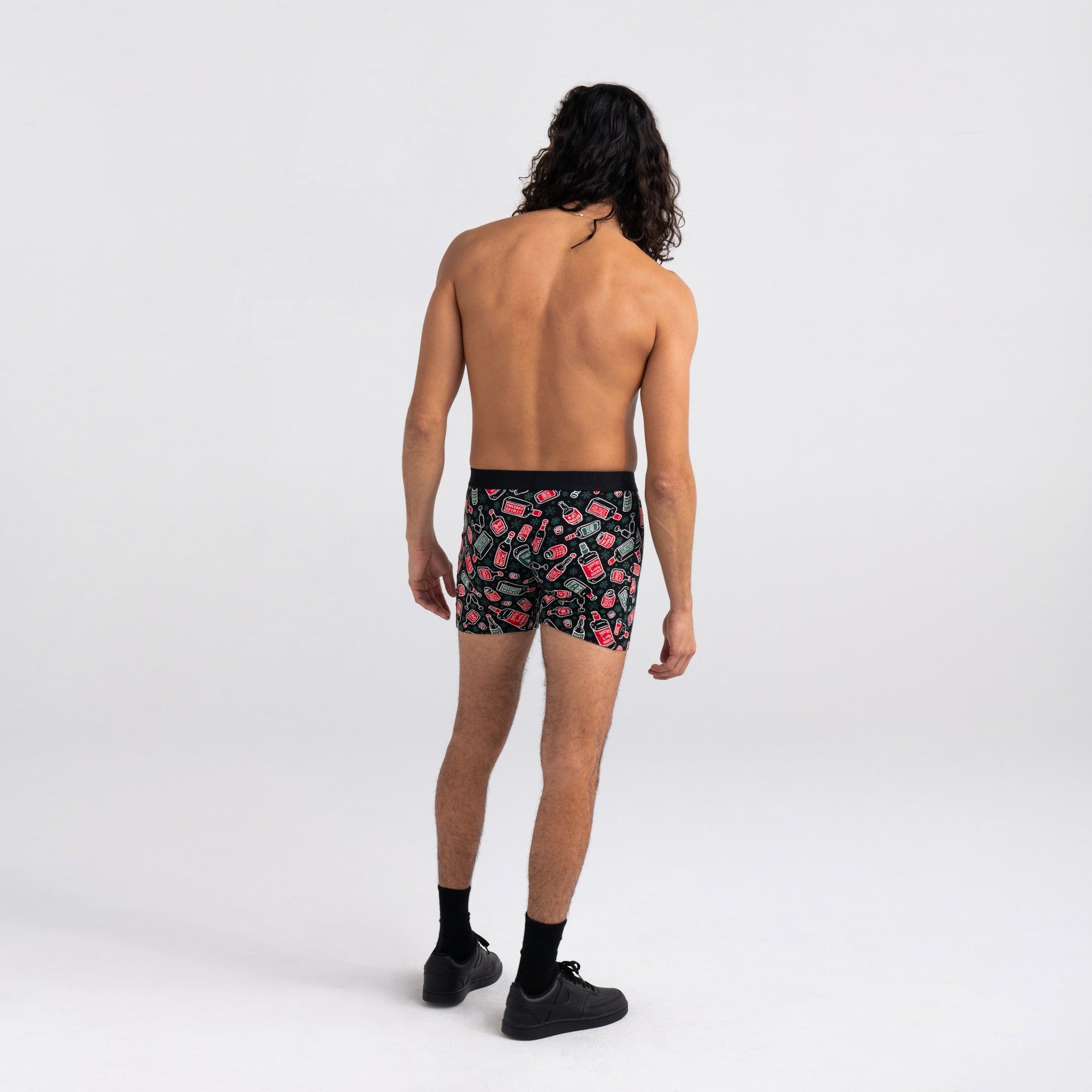 Ultra Boxer Brief - Holiday Spirits- Black sold by SAXX Underwear product image thumbnail 4