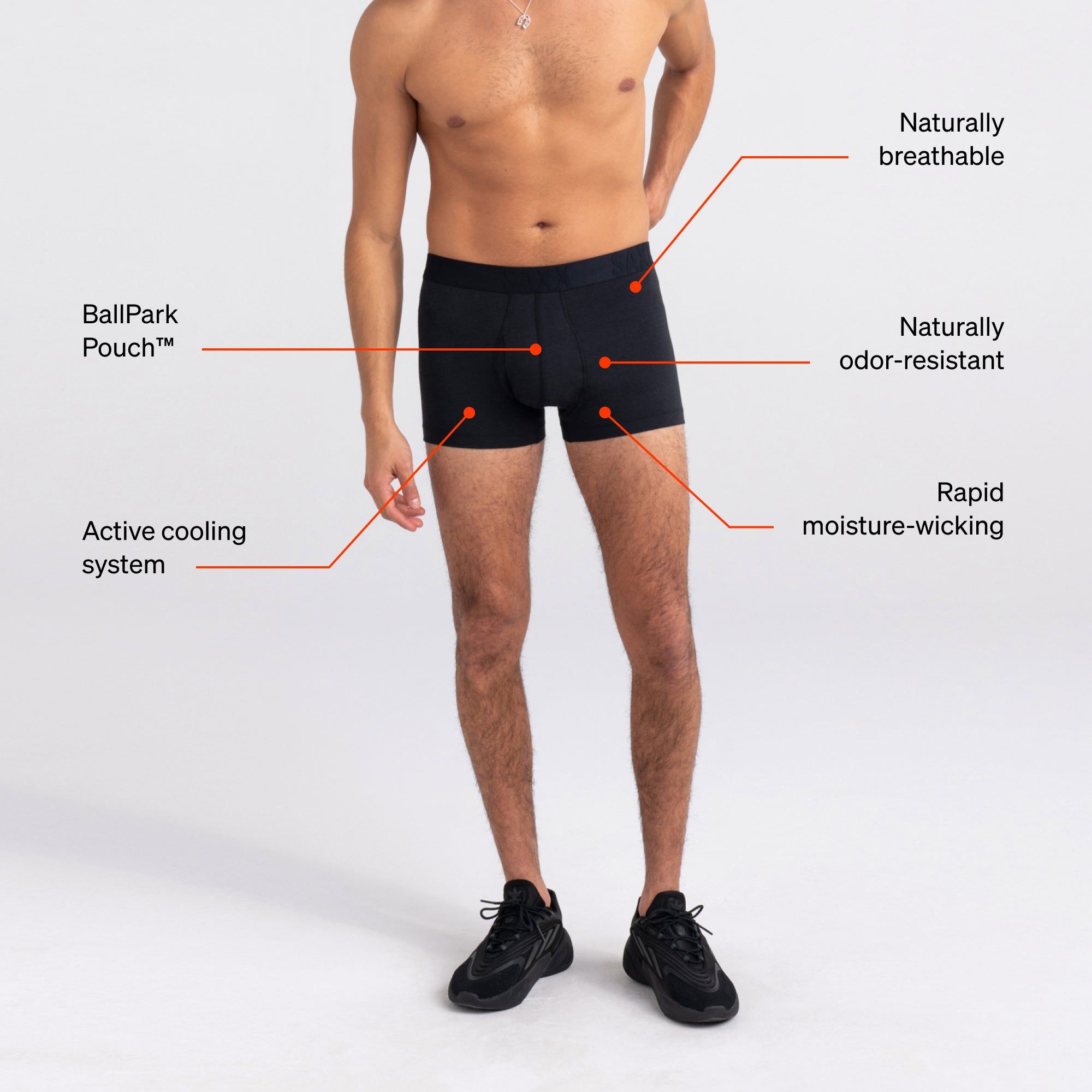 DropTemp™ Cooling Cotton 3-pack sold by SAXX Underwear product image thumbnail 2