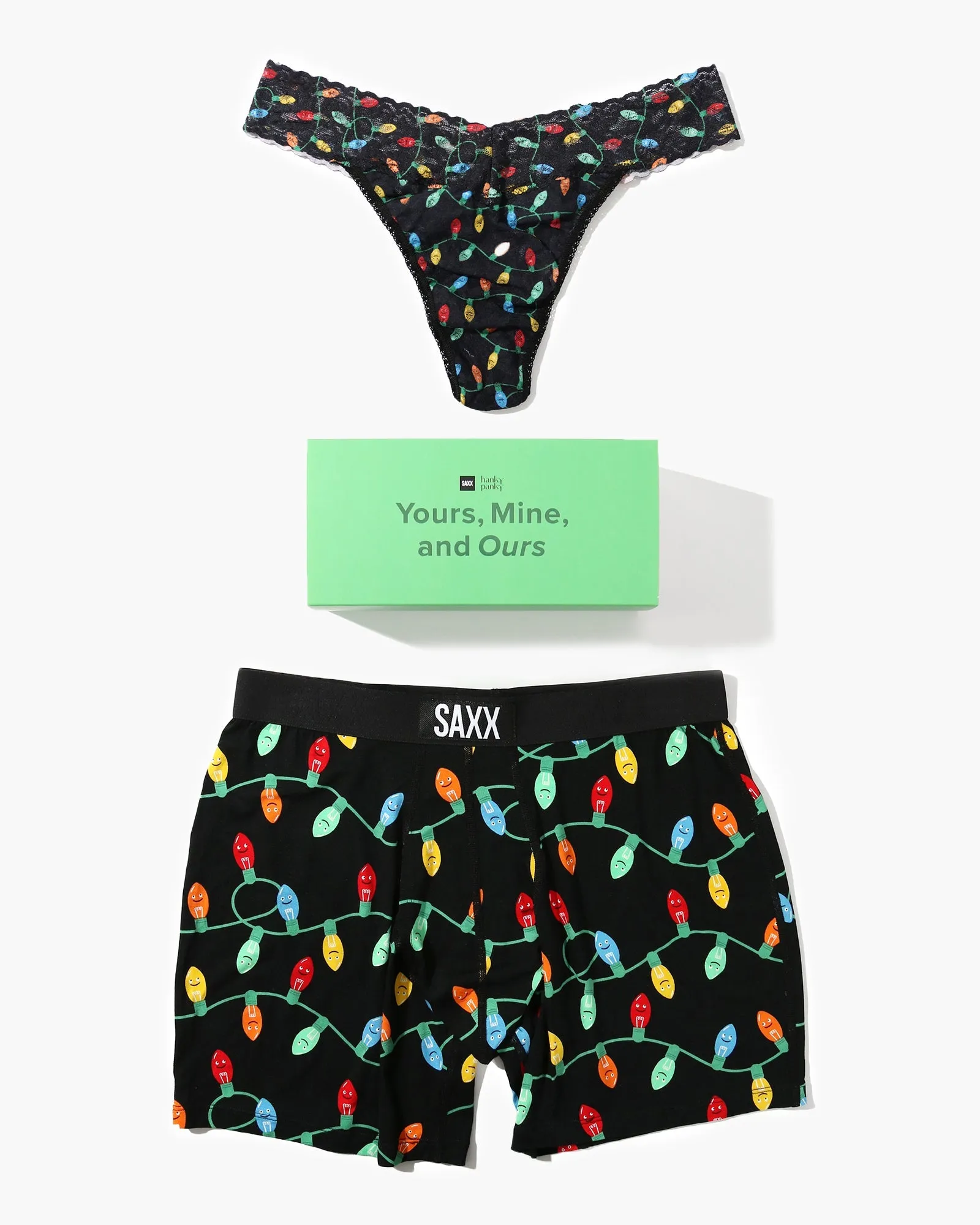 Yours & Mine Hanky Panky Collaboration sold by SAXX Underwear