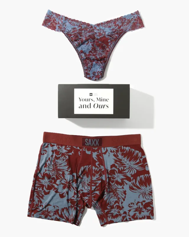 Yours & Mine Hanky Panky Collaboration sold by SAXX Underwear