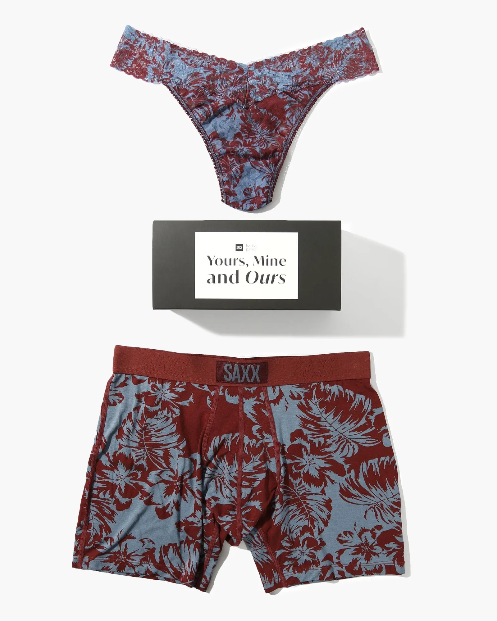 Yours & Mine Hanky Panky Collaboration sold by SAXX Underwear
