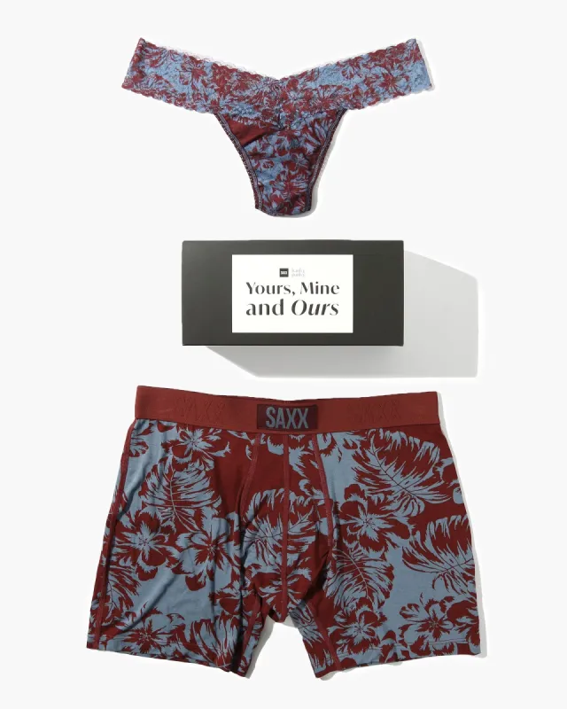 Yours & Mine Hanky Panky Collaboration sold by SAXX Underwear