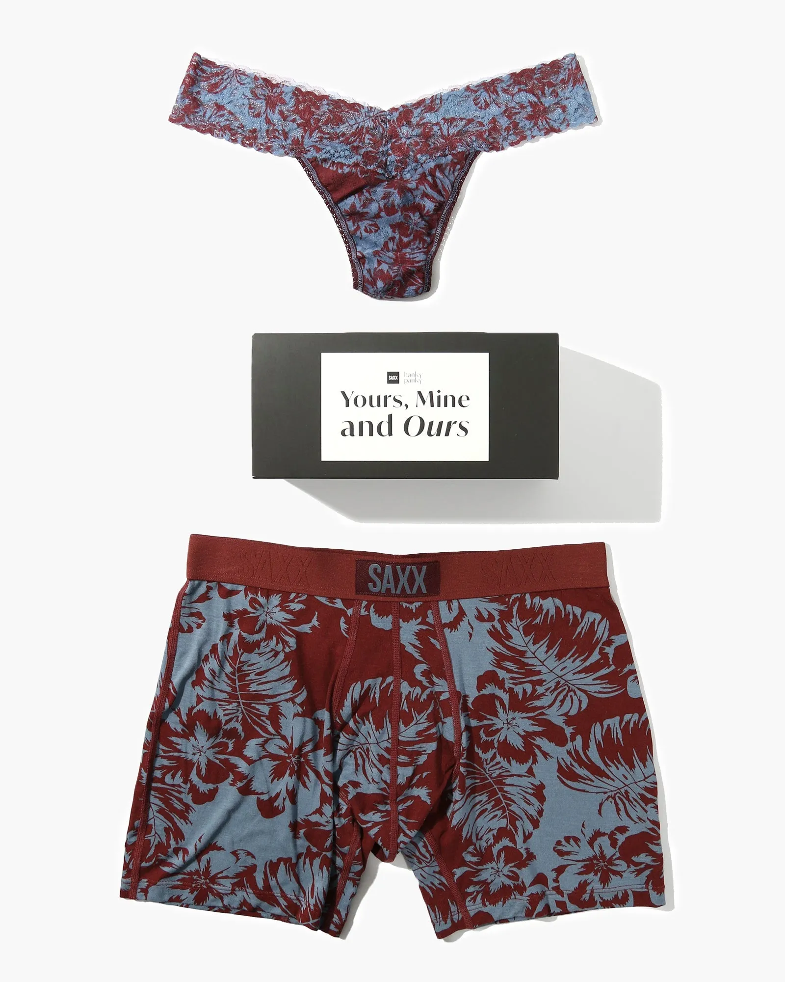 Yours & Mine Hanky Panky Collaboration sold by SAXX Underwear