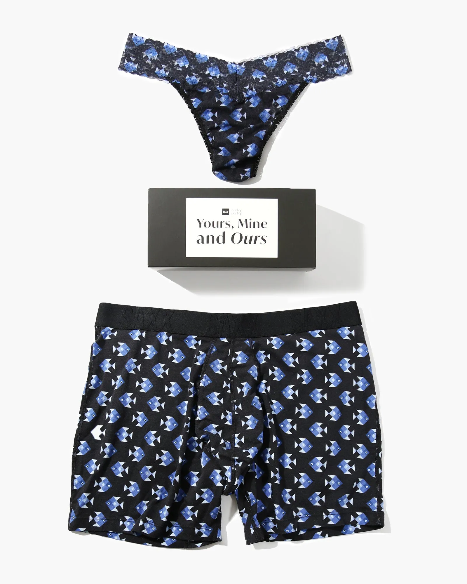Yours & Mine Hanky Panky Collaboration sold by SAXX Underwear