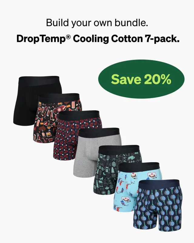 Build Your Own DropTemp® Cooling Cotton (7 Pack) sold by SAXX Underwear