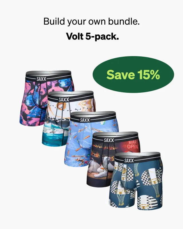 Build Your Own Volt Breathable Mesh (5 Pack) sold by SAXX Underwear