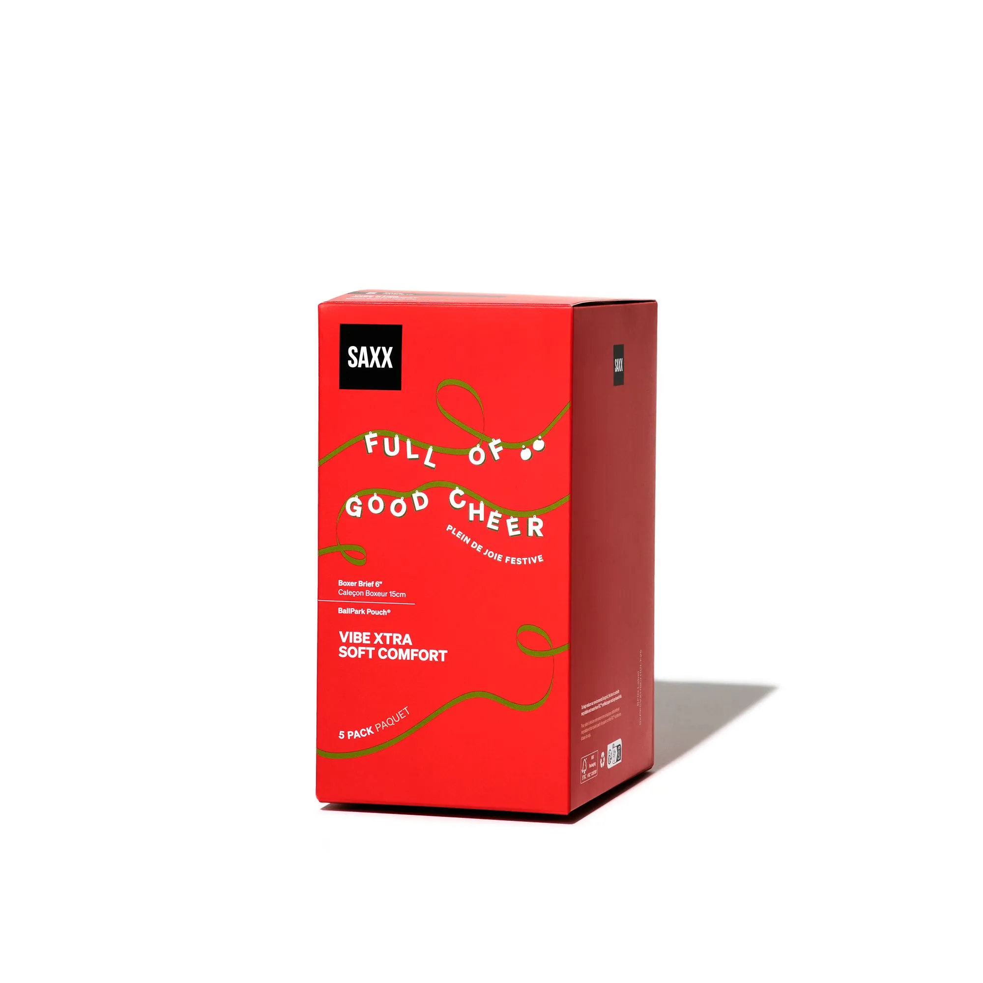 Vibe Xtra Soft Comfort Gift Box (5 Pack) sold by SAXX Underwear product image thumbnail 2