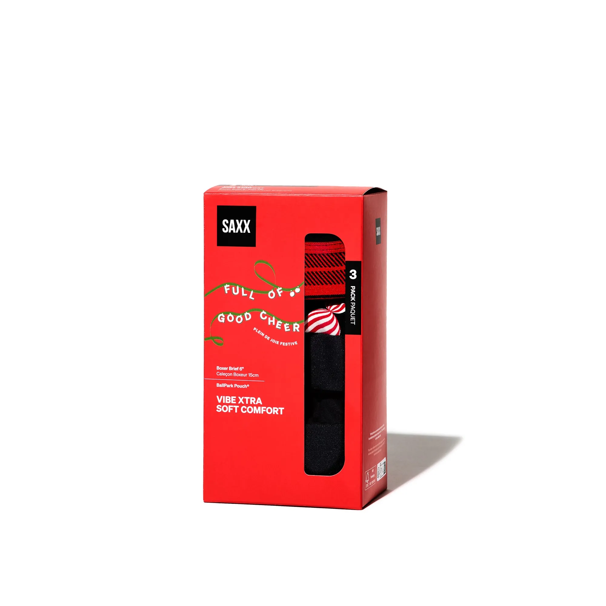 Vibe Xtra Soft Comfort Gift Box (3 Pack) sold by SAXX Underwear product image thumbnail 2