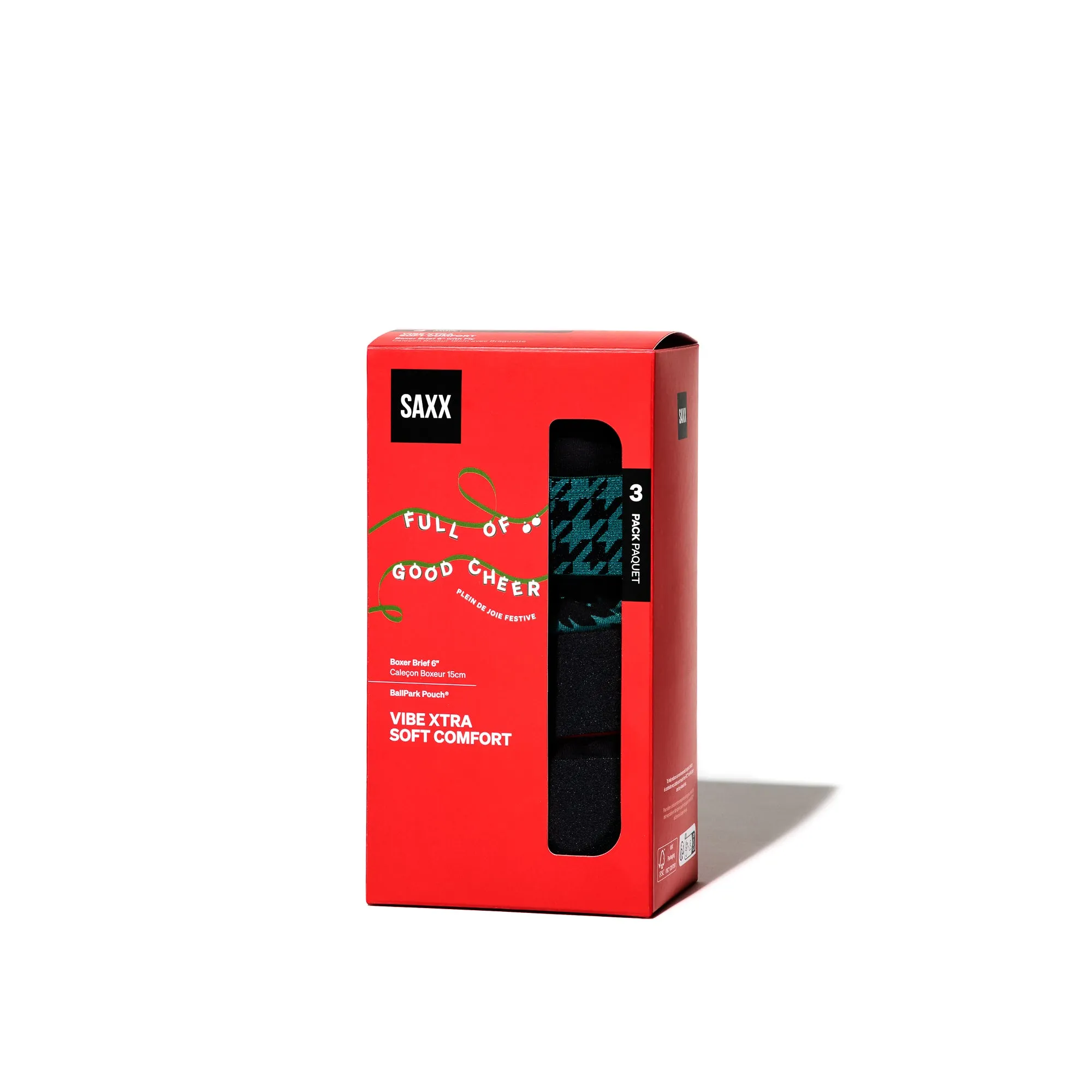 Vibe Xtra Soft Comfort Gift Box (3 Pack) sold by SAXX product image thumbnail 2