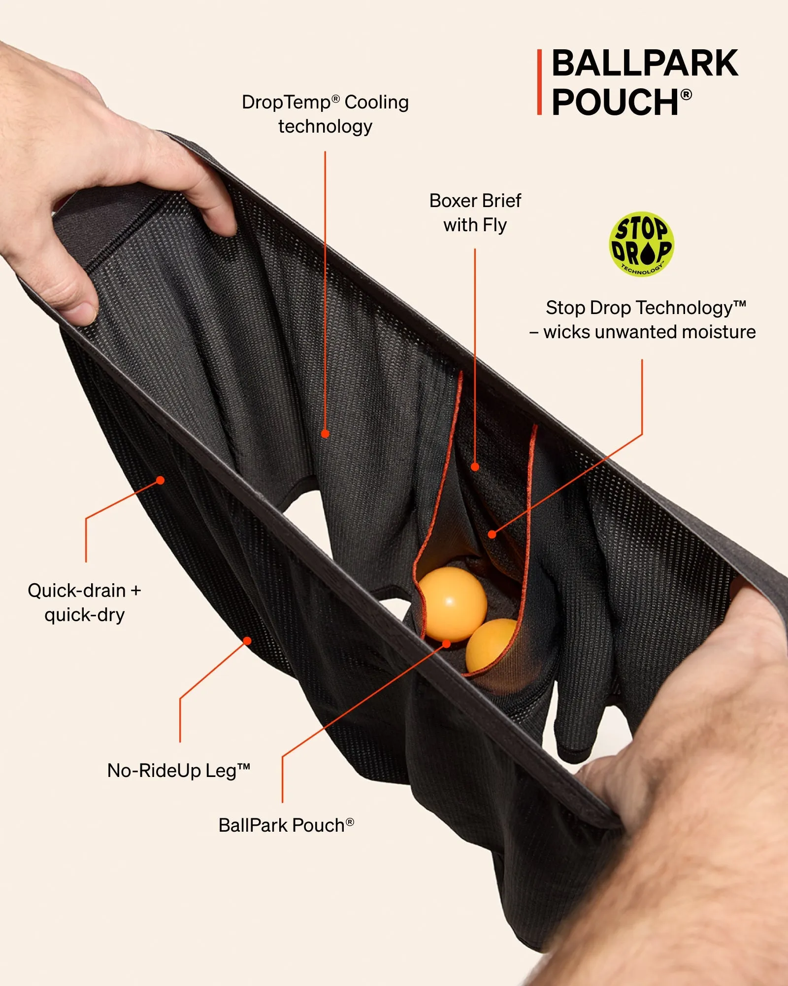 Quest Quick-Dry Mesh sold by SAXX product image thumbnail 4