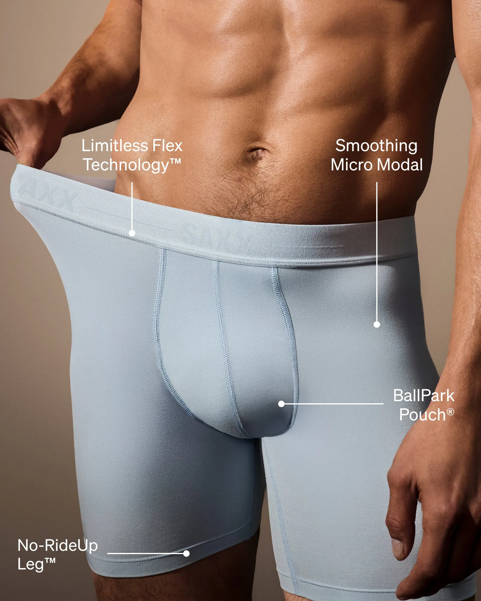 Build Your Own Smooth Luxe Micro Modal (3 Pack) sold by SAXX product image thumbnail 4