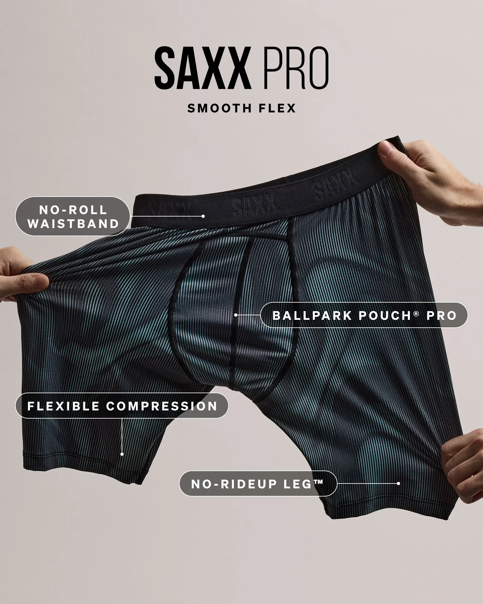 Smooth Flex Light Compression (2 Pack) sold by SAXX product image thumbnail 4