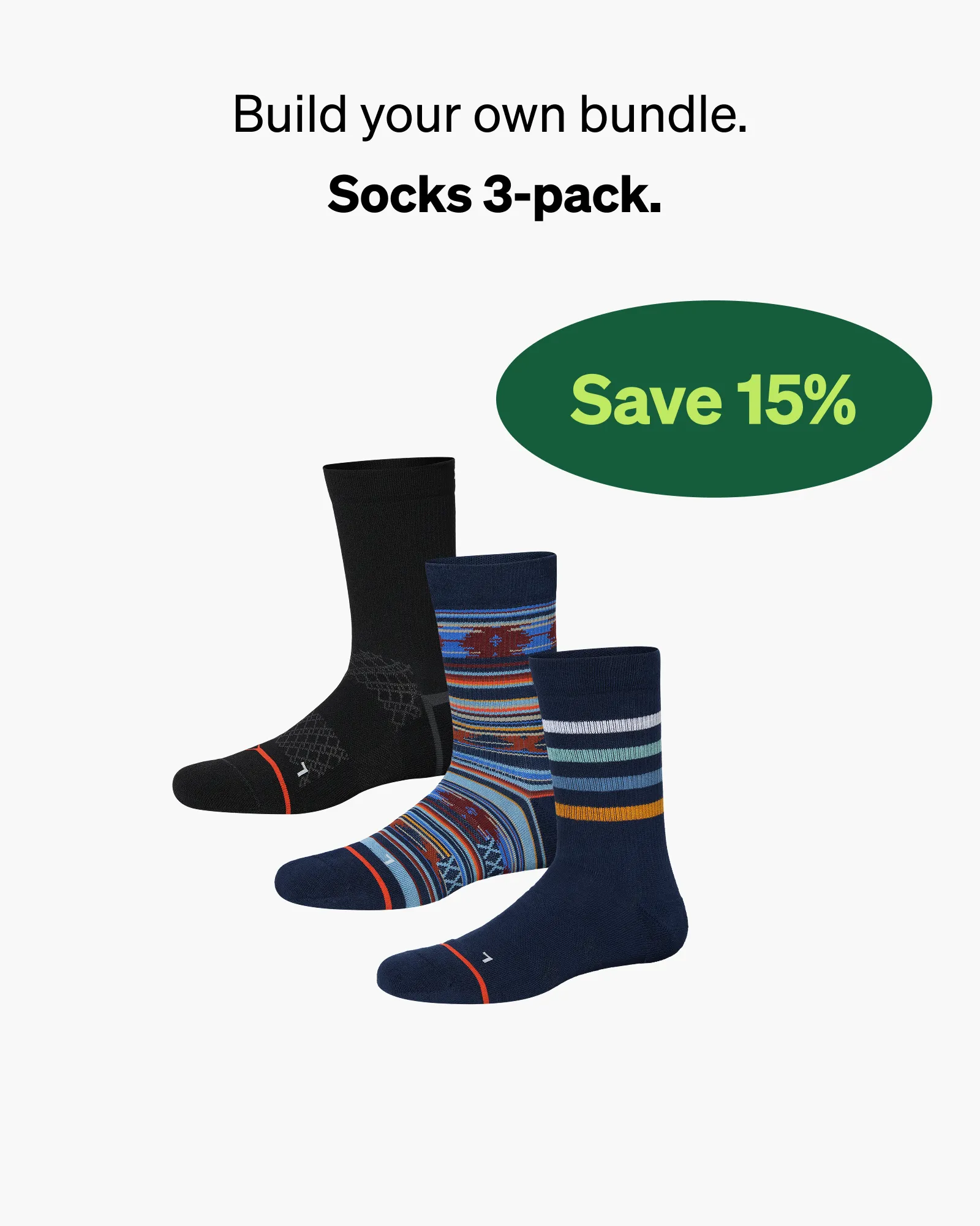 Build Your Own Socks (3 Pack) sold by SAXX
