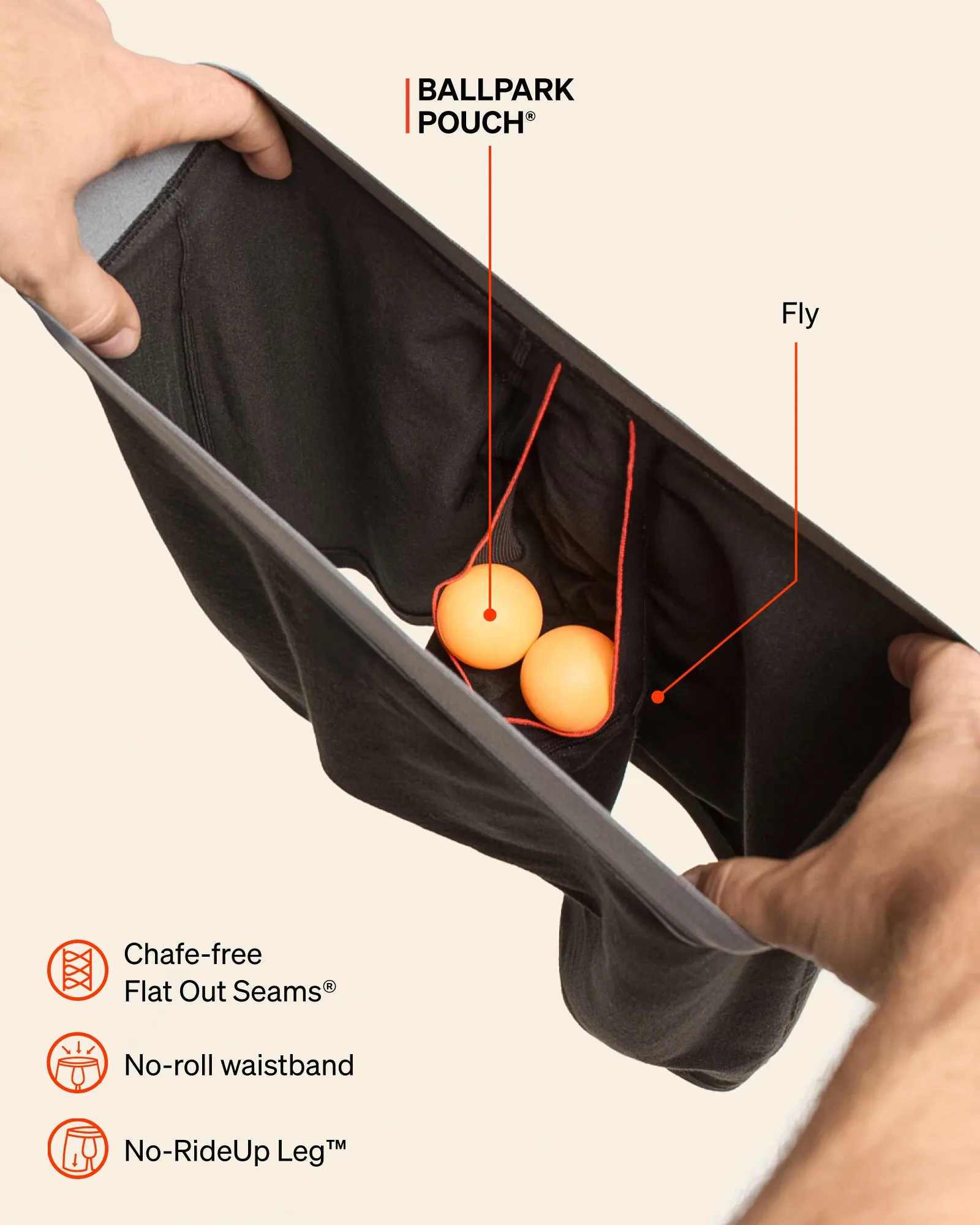Essential Cotton (3 Pack) sold by SAXX product image thumbnail 4
