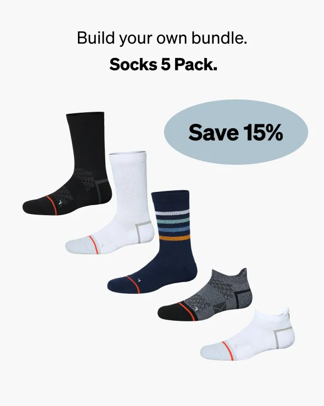 Build Your Own Socks (5 Pack) made by SAXX