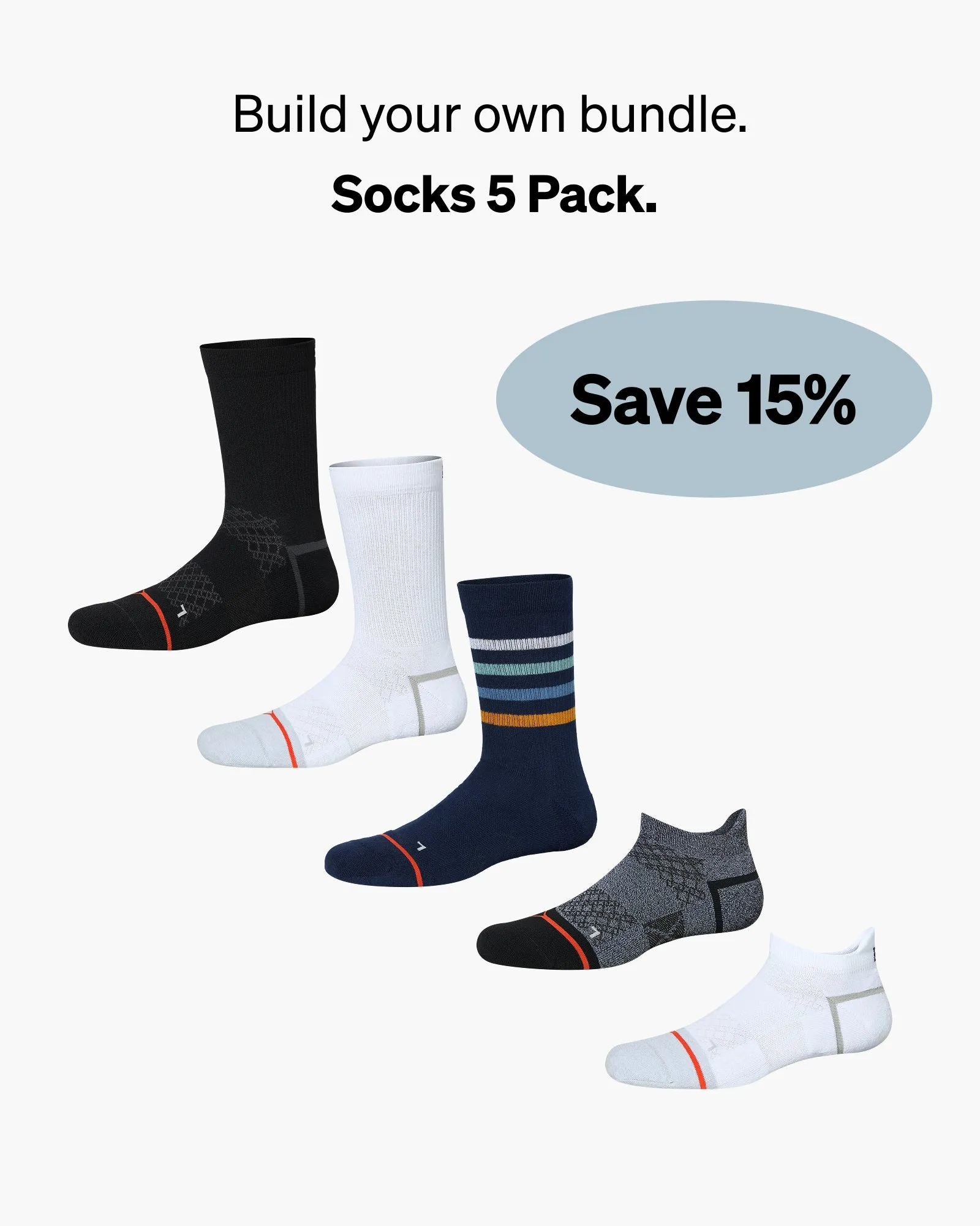 Build Your Own Socks (5 Pack) sold by SAXX