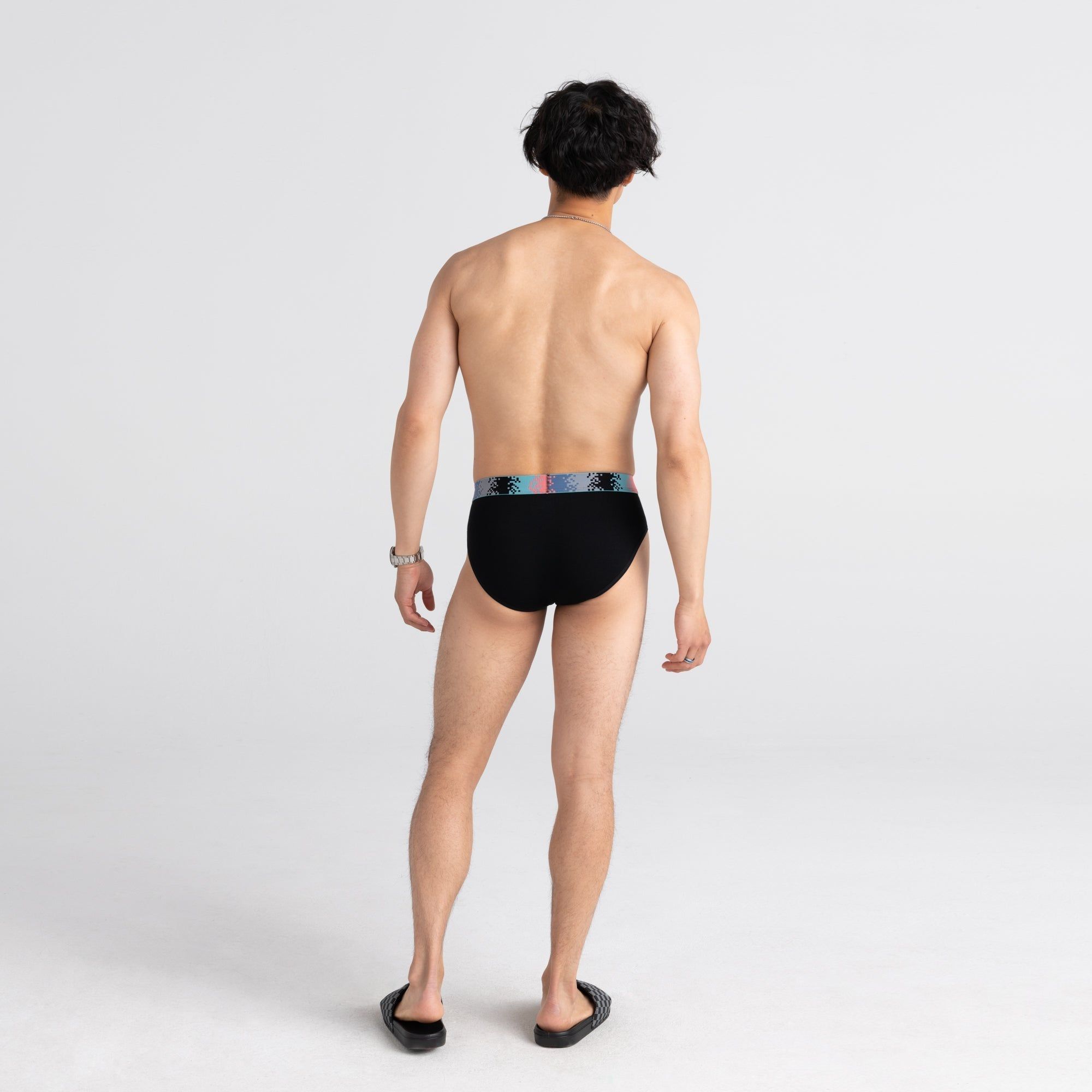Ultra Brief - Black/ Tech Rec Wb sold by SAXX Underwear product image thumbnail 4