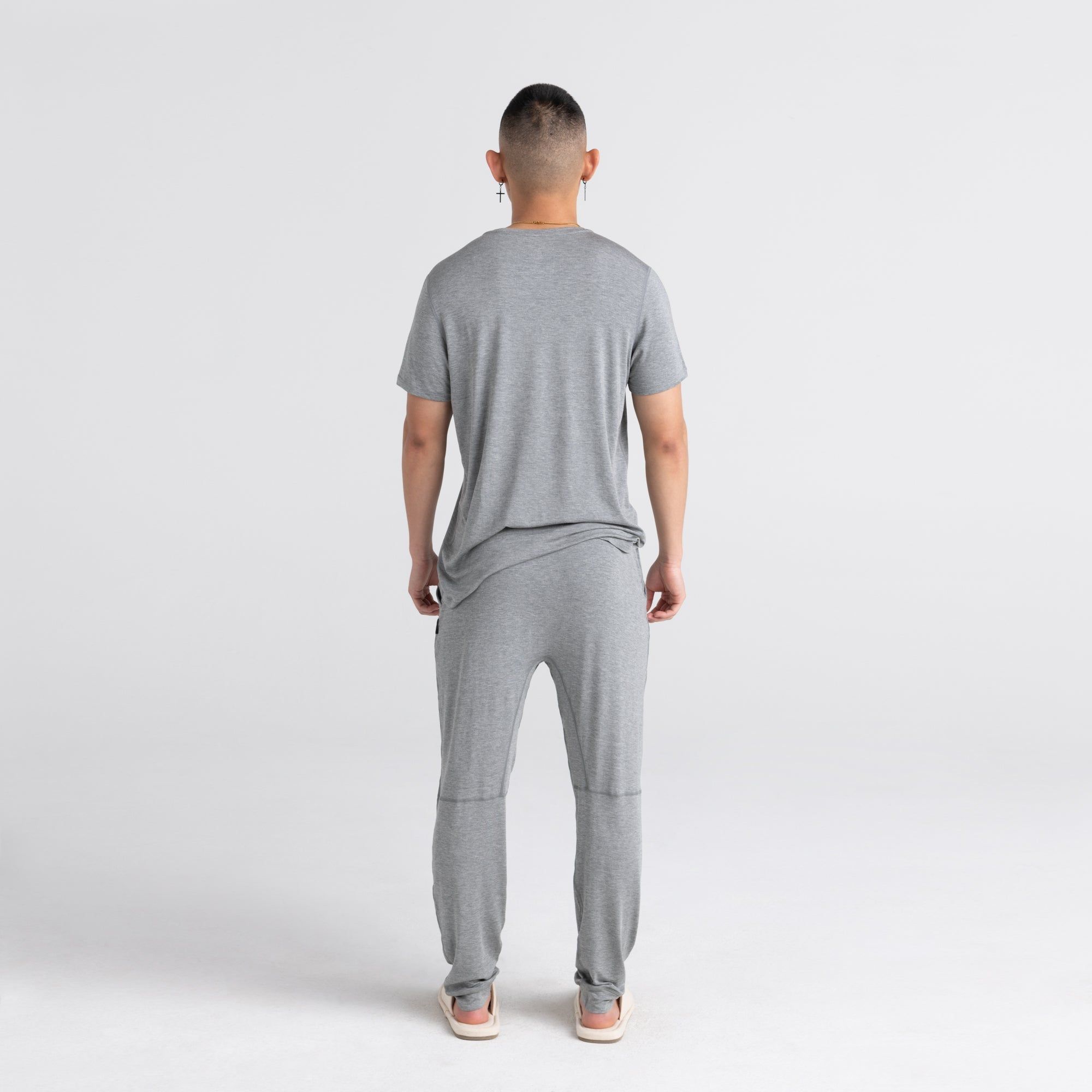 Sleepwalker Short Sleeve - Dark Grey Heather sold by SAXX Underwear product image thumbnail 4