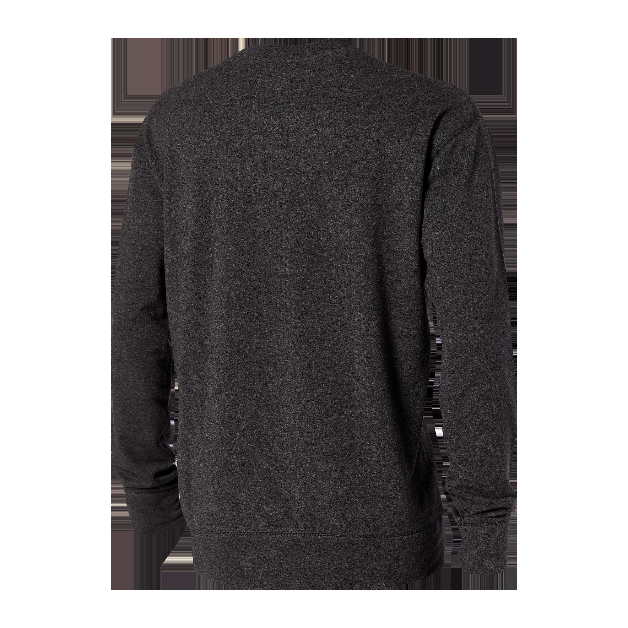 3Six Five LS Crew - Black Heather sold by SAXX Underwear product image thumbnail 2