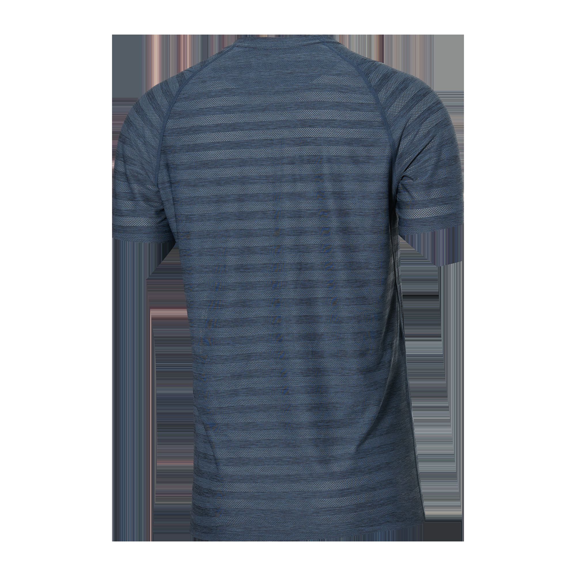 DropTemp™ Cooling Mesh Short Sleeve Crew - Dark Denim Heather sold by SAXX Underwear product image thumbnail 2