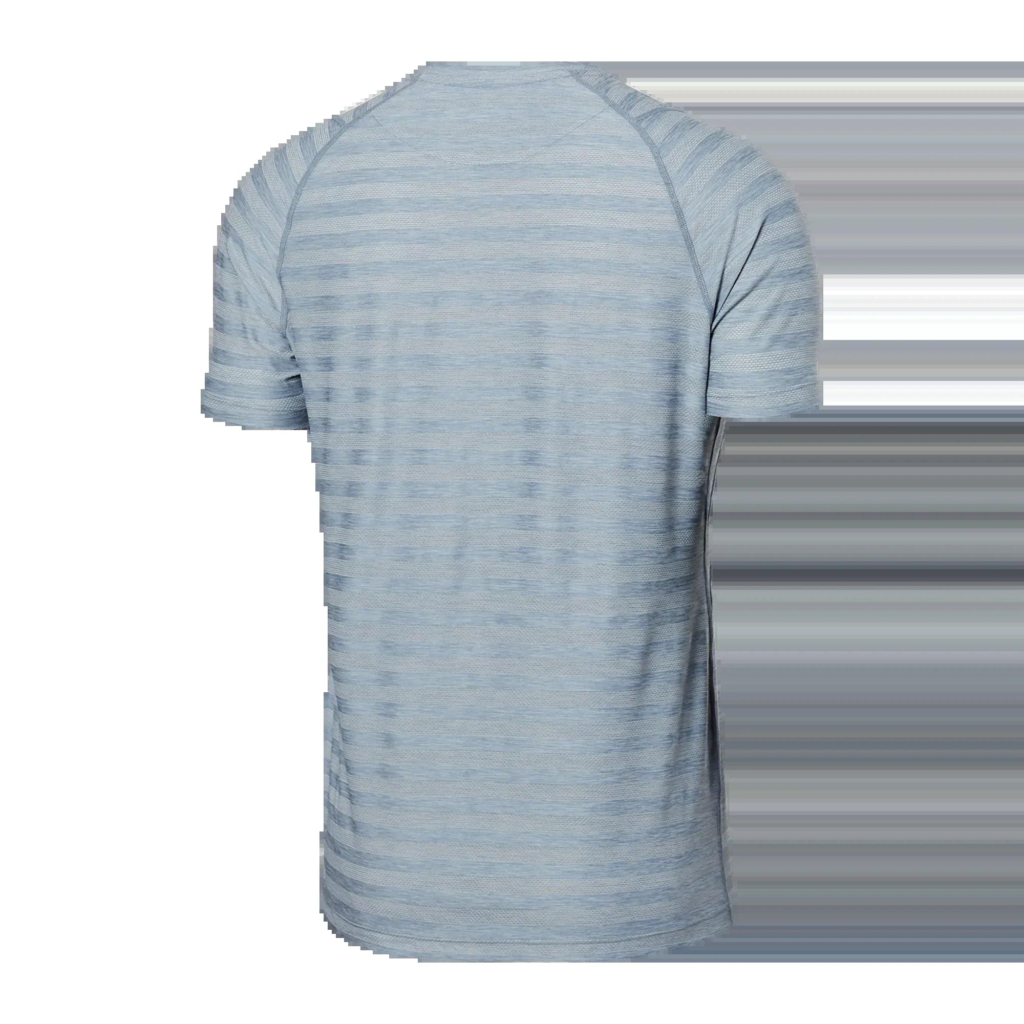 DropTemp™ Cooling Mesh Short Sleeve Crew - Mid Grey Heather sold by SAXX Underwear product image thumbnail 2