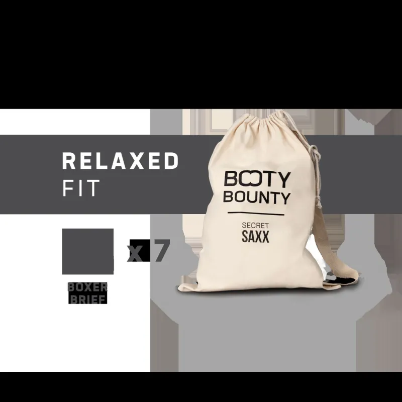 Secret SAXX Boxer Brief 7 Pack - Relaxed sold by SAXX Underwear