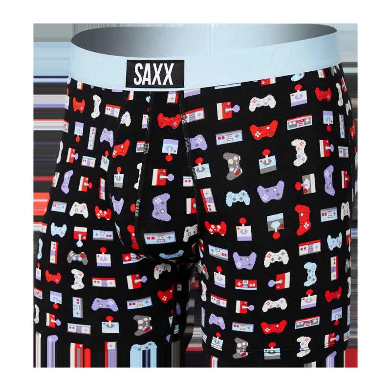 Ultra Boxer Brief - Gamer- Black sold by SAXX Underwear