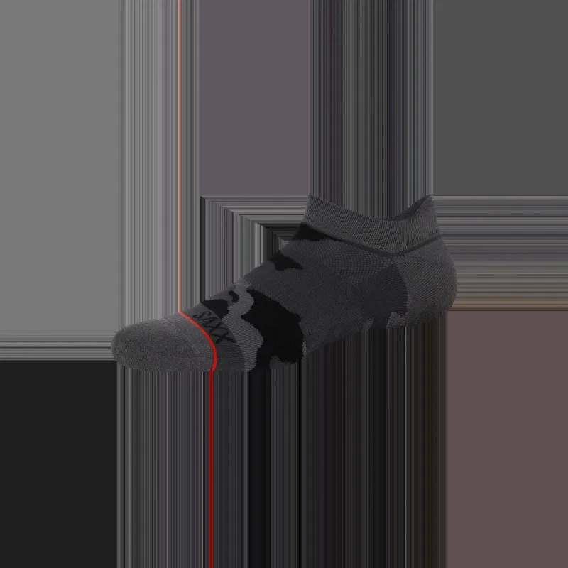 Whole Package Low Show Sock - Supersize Camo- Black sold by SAXX Underwear