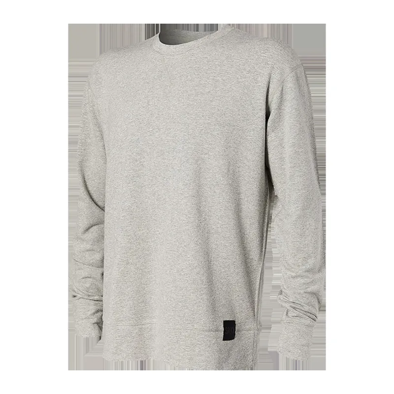 3Six Five LS Crew - Ash Grey Heather made by SAXX