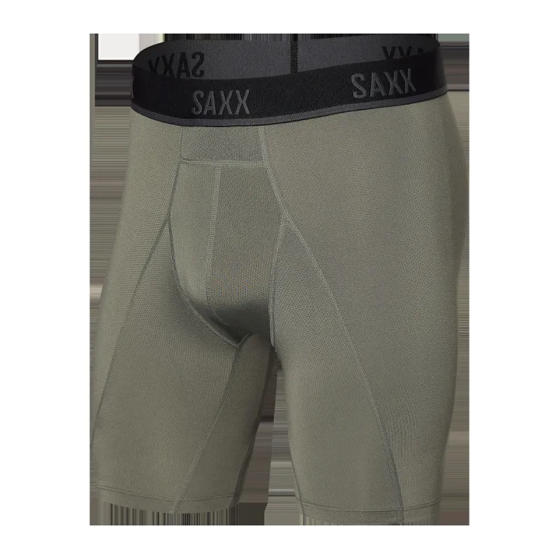 Kinetic Long Boxer Brief - Cargo Grey sold by SAXX Underwear
