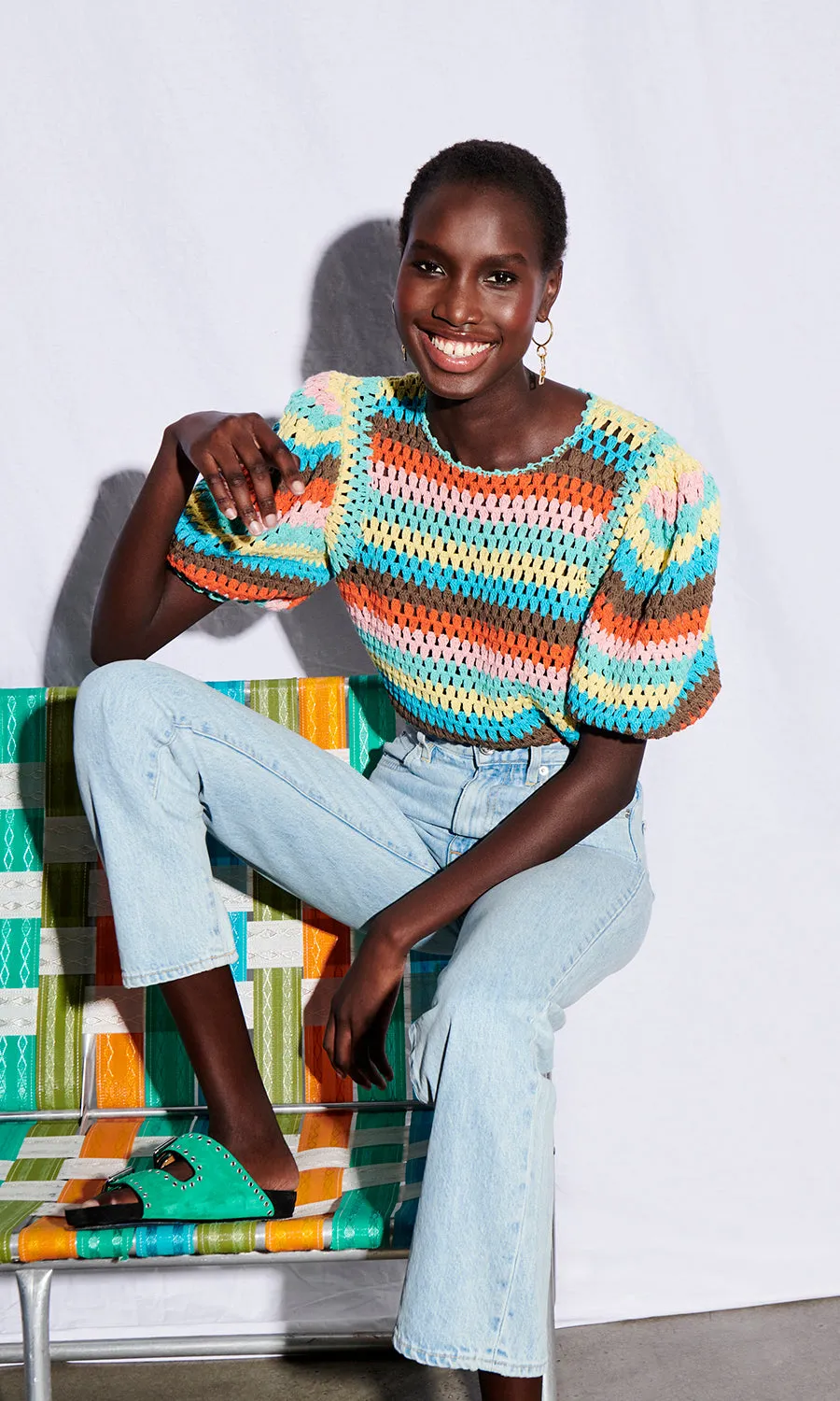 Reba Top sold by SAYLOR