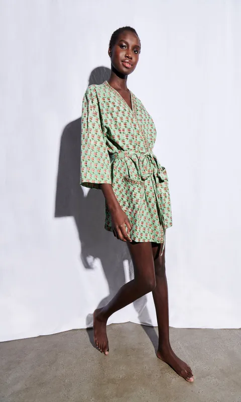Begonia Robe Sleepwear made by SAYLOR