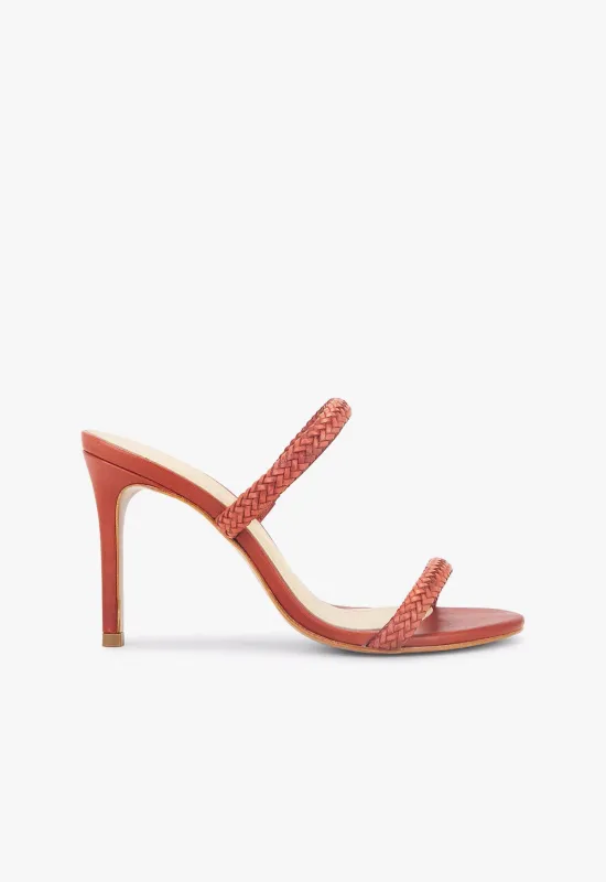 Taliah Woven Synthetic Sandal sold by SCHUTZ