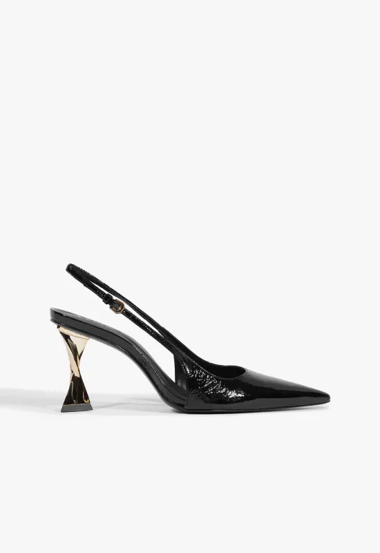 Elisha Patent Leather Pump sold by SCHUTZ