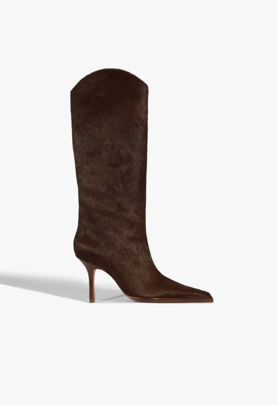 Maryana Wild Hair Calf Boot sold by SCHUTZ