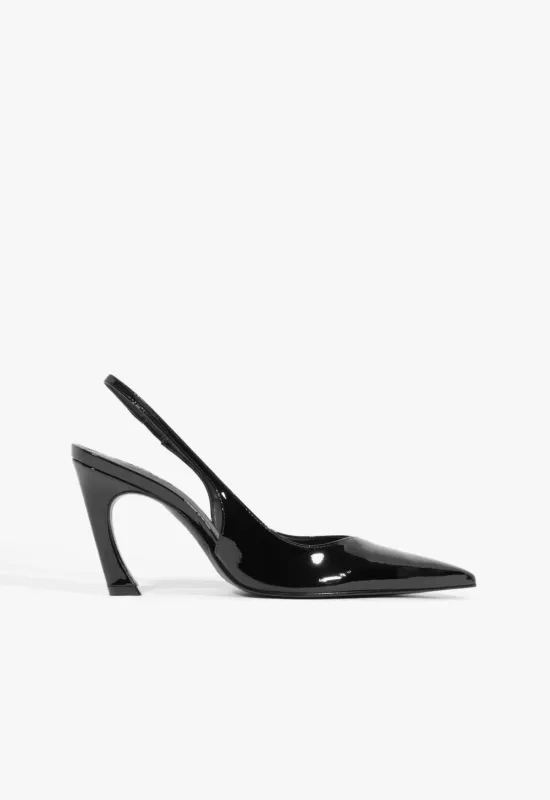Lexi Sling Patent Pump sold by SCHUTZ