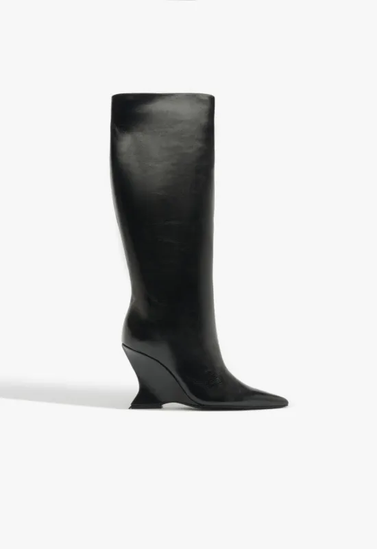 Siena Leather Boot sold by SCHUTZ