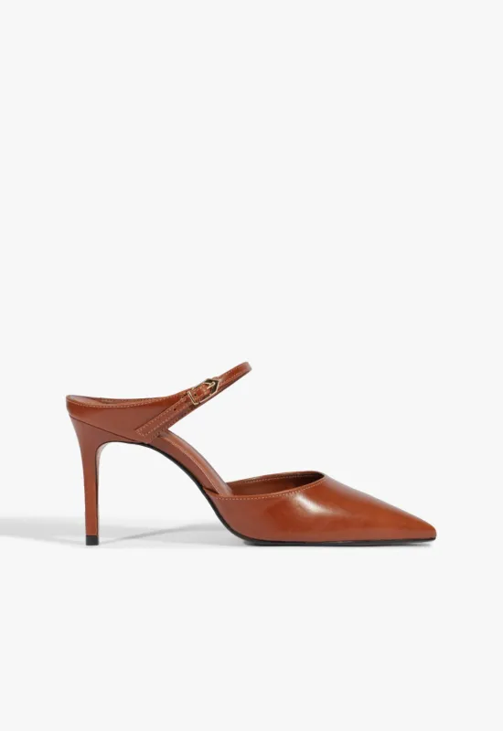 Laura Mule Leather Pump sold by SCHUTZ