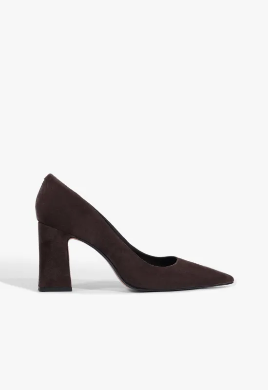 Eleanor Suede Pump made by SCHUTZ