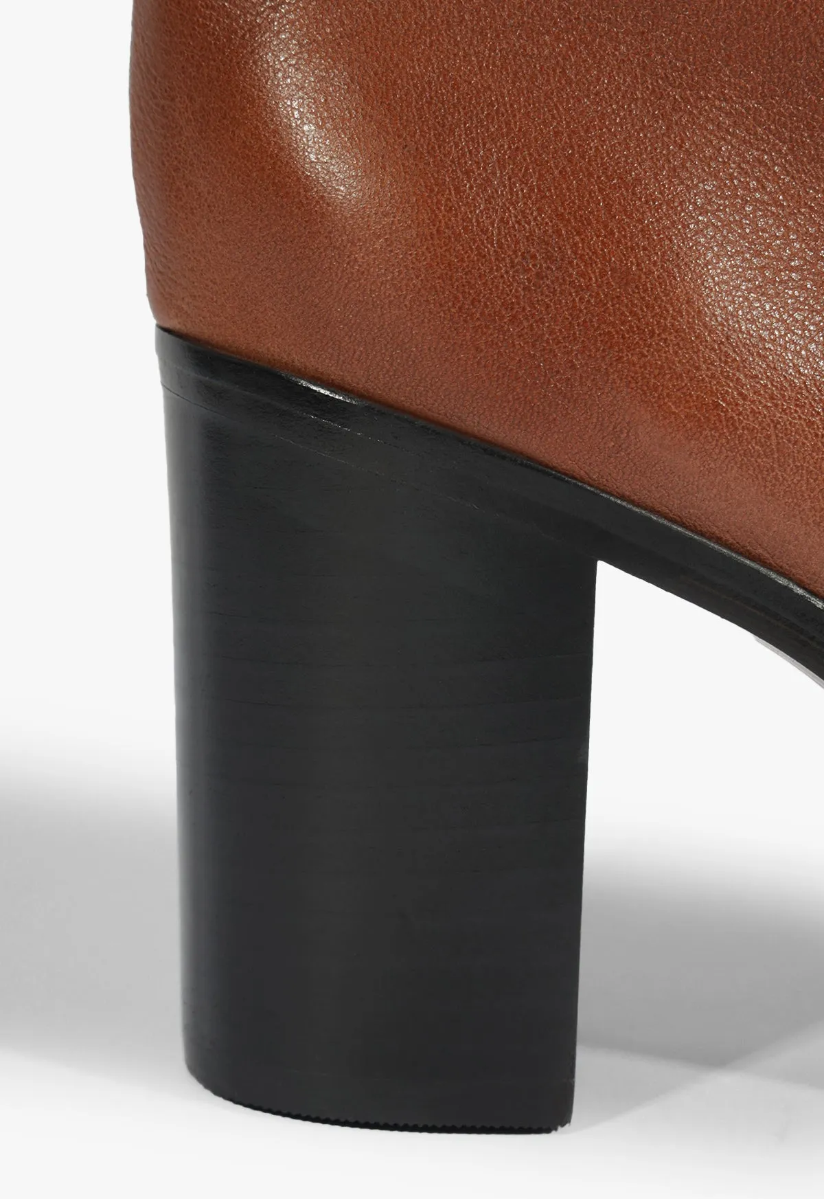 Maryana Block Leather Boot sold by SCHUTZ product image thumbnail 5