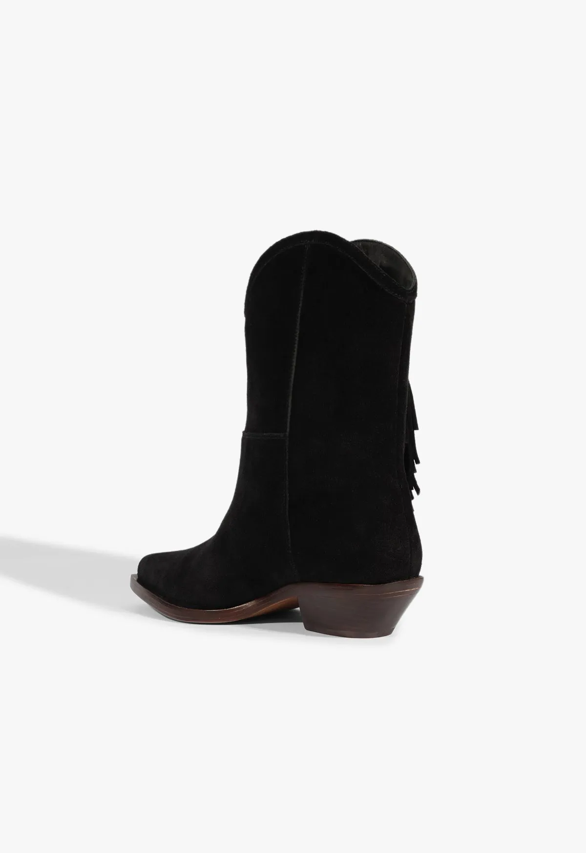 Tess West Suede Bootie sold by SCHUTZ product image thumbnail 3