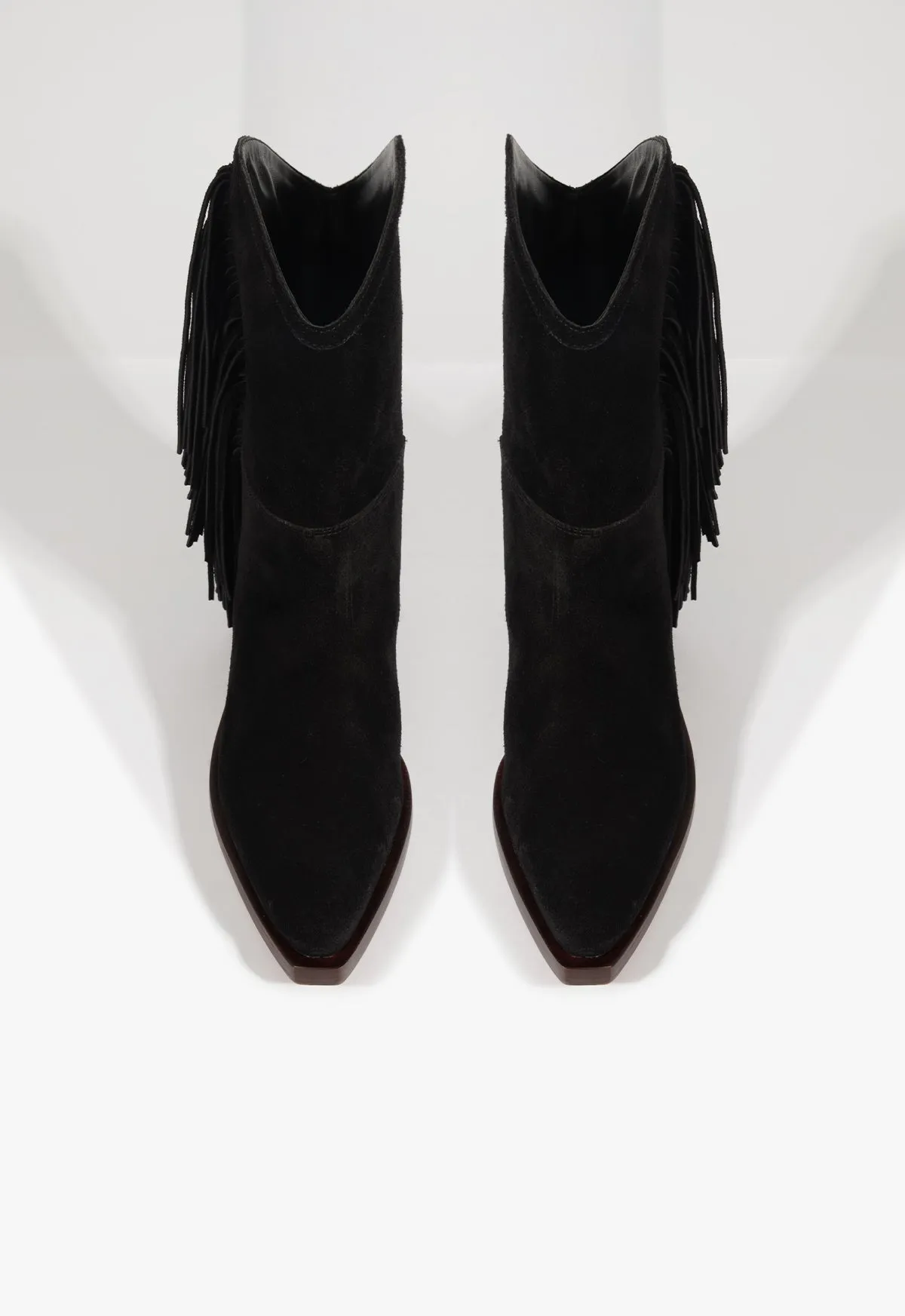 Tess West Suede Bootie sold by SCHUTZ product image thumbnail 4