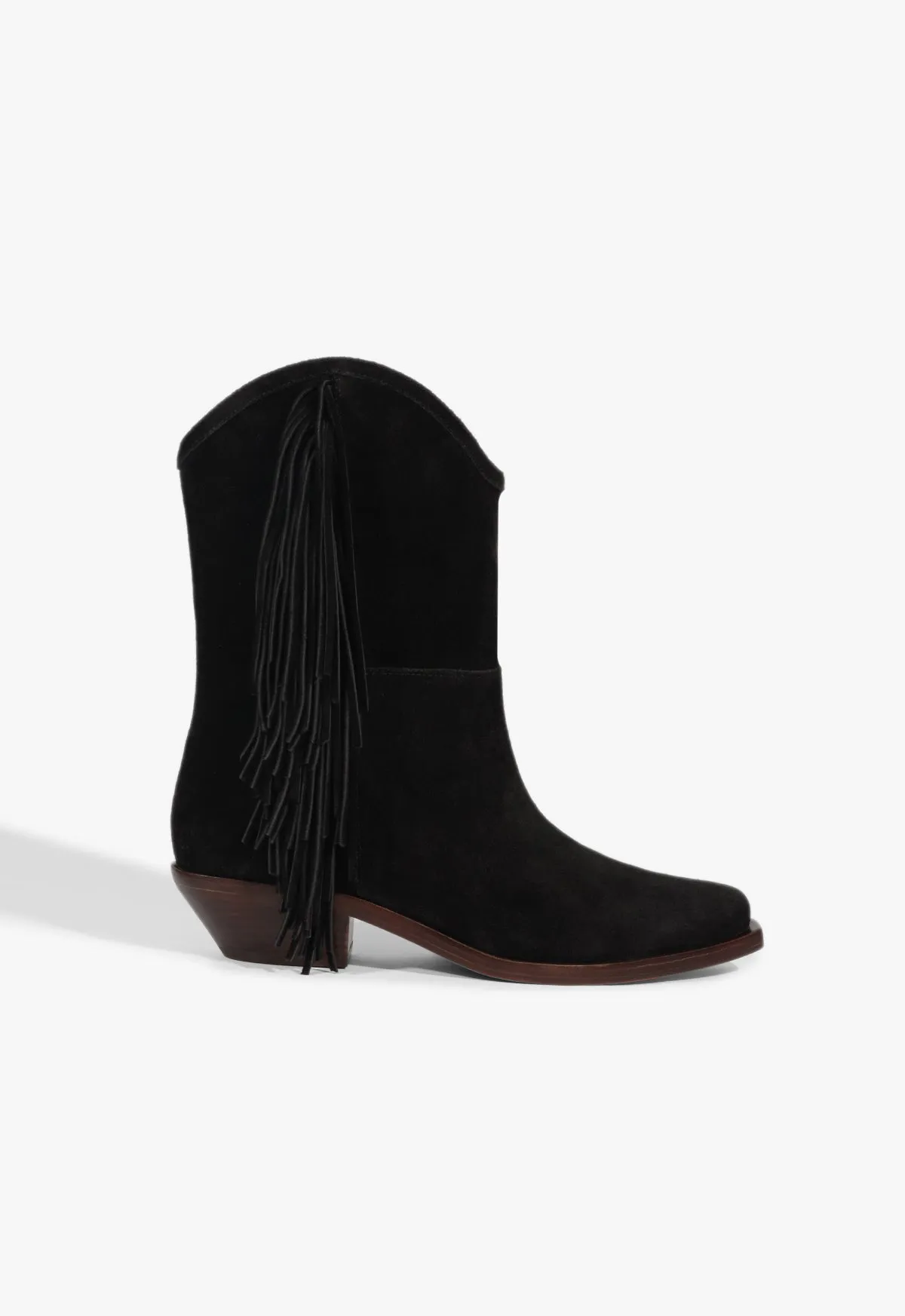 Tess West Suede Bootie sold by SCHUTZ